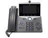 Téléphone IP 5 Comptes SIP Caméra Intégrée WiFi Bluetooth 2 Ports USB PoE Ecran Couleur 5" CP-8865-3PCC-K9